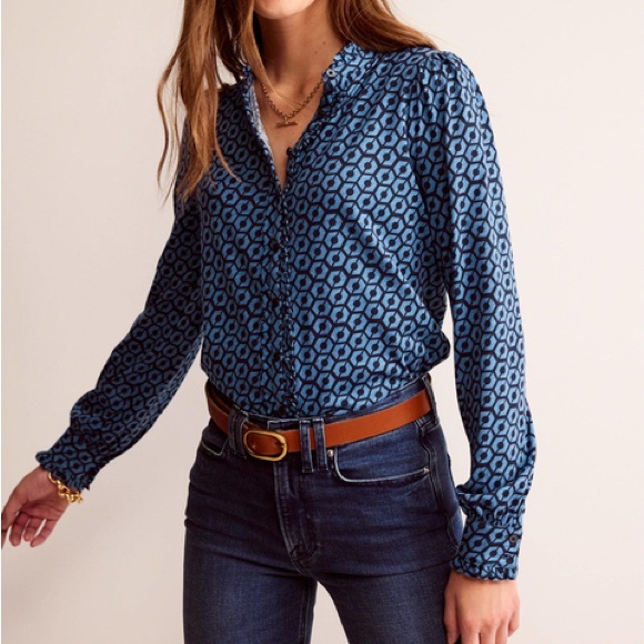 Lot of 5 Boden Blouses Tops 6 - Picture 5 of 16